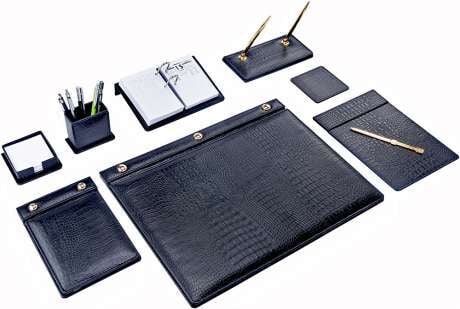 Brons Sümen Takımı (9) Parça Düğmeli Siyah Br-0910