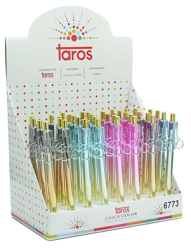 Taros Unıck Color Kiraz Klipsli Rainbow Versatil Kalem 6773