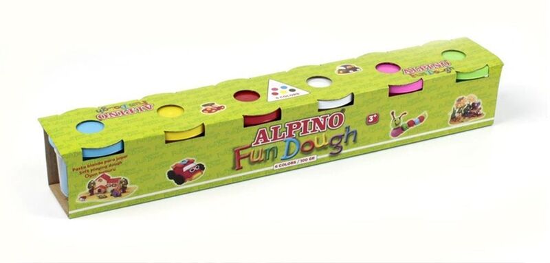 Alpino Oyun Hamuru 6'lı 100 Gr Dp-000301