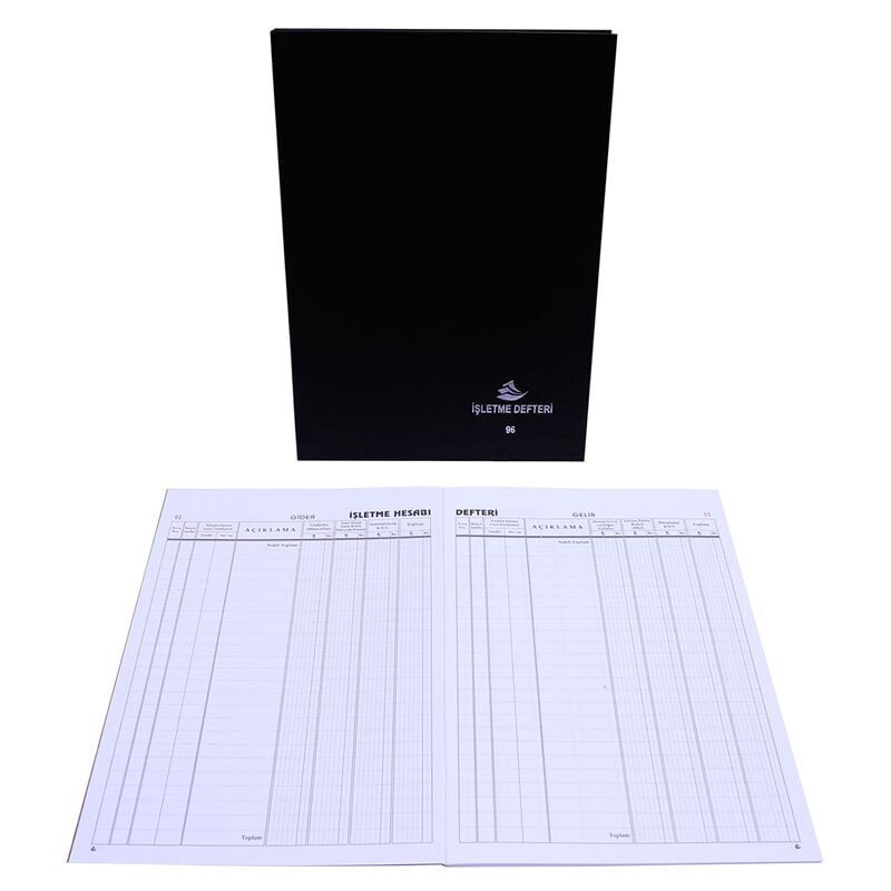 Armat İşletme Defteri Numaralı 96 Yp. Ciltli M1178