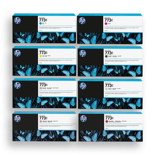 Hp 773c Yellow Sarı 775ml Plotter Kartuşu C1q40a