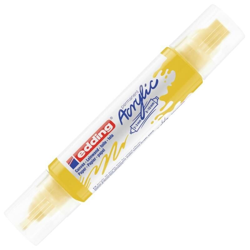 Edding Akrilik Markör 3d Double Lıner Trafik Sarı (e-5400) Ed5400905