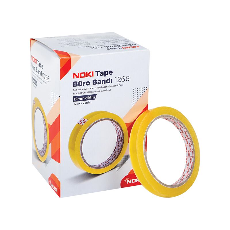 Noki Büro Bandı 12x66 Mt Şeffaf 1266
