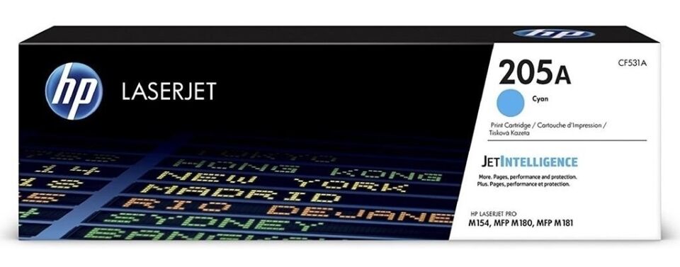 Hp 205a Cyan Mavi 900 Sayfa Toner Cf531a