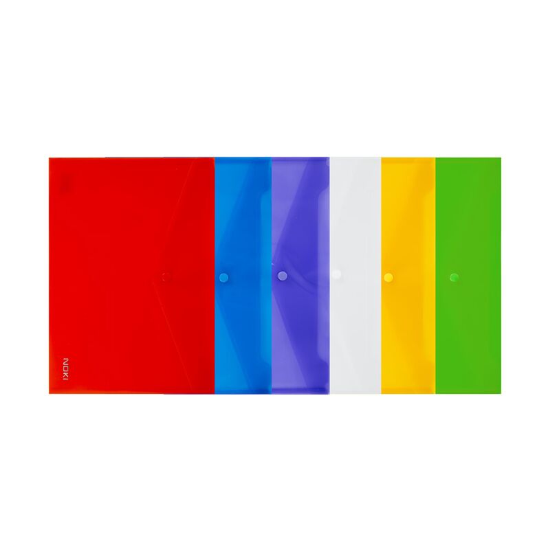 Noki Çıtçıtlı Dosya A5 Şeffaf 3101-a5