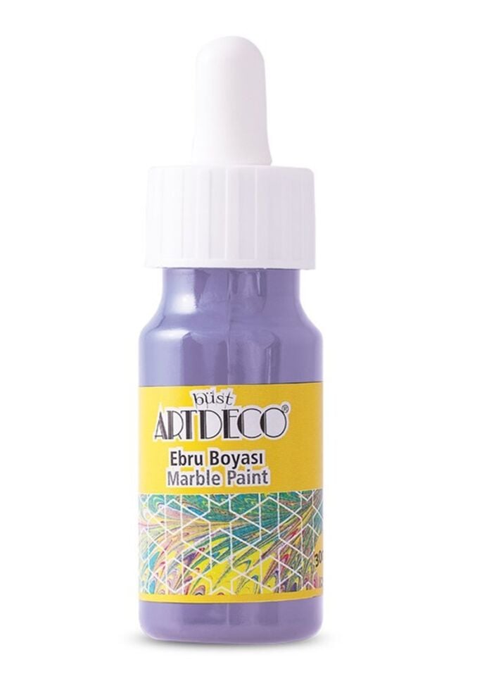 Artdeco Ebru Boyası 30ml Damlalıklı Turkuaz 30 Lv-y-016b-30