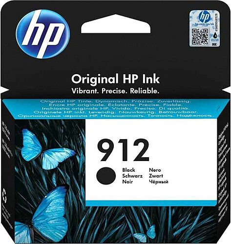 Hp 912 Black Siyah Kartuş 3yl80a