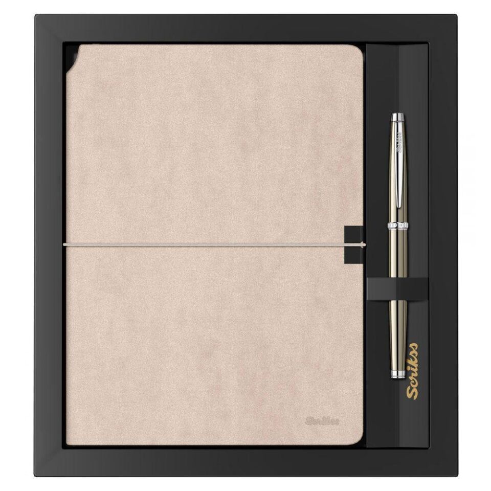 Scrikss Sd600-12 Verona Defter Bej&800 Roller Titanyum Krom