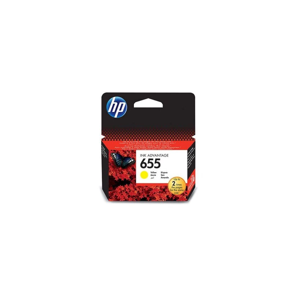 Hp 655 Yellow Sarı Kartuş Cz112ae