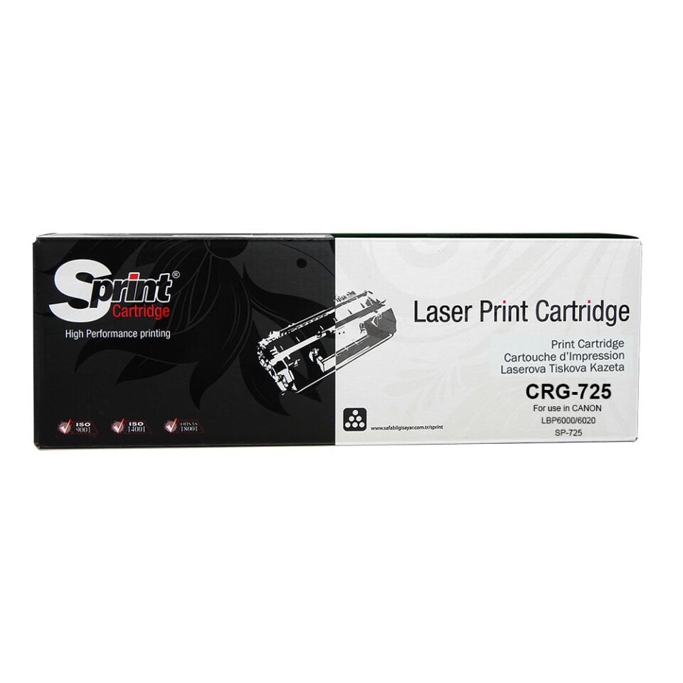 S Print Crg-725 Toner (1.6k*) Sp40-725