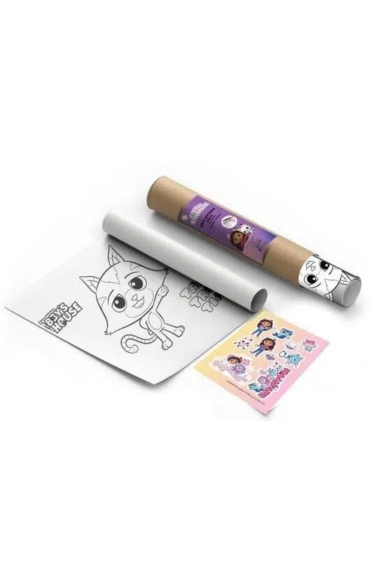 Keskin Color Çıkartmalı Rulo Boyama Föy Gabbyin Hayal Evi 30*250 244920-22