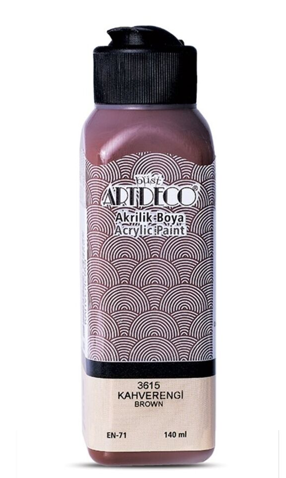 Artdeco Akrilik Boya 140ml Kahverengi 3615 Lv-y-070r-3615