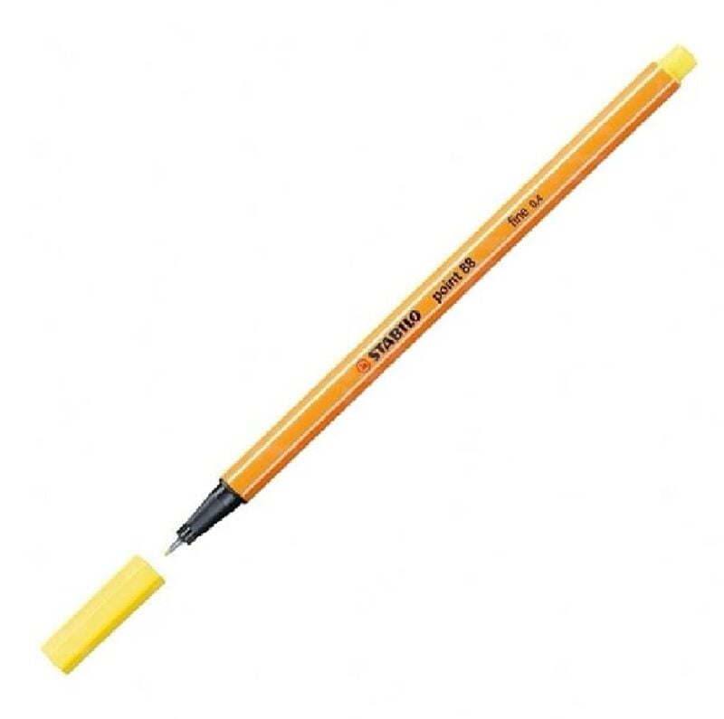 Stabilo Point 88 Keçe Uçlu Kalem 0,4 Mm - Sarı 88/44