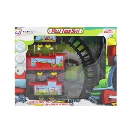 Vardem Oyuncak Pilli Tren Seti Uj6101