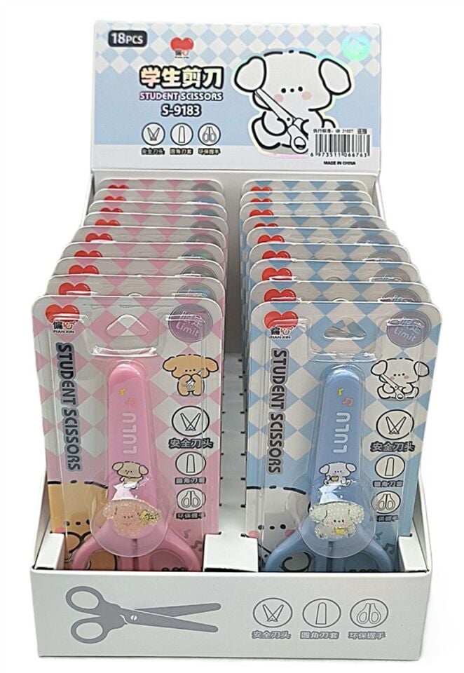 Stilo Öğrenci Makası Aycık Mavi Pembe Cmk-200/21027