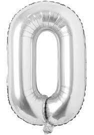 Nedi Folyo Balon Rakam 40'' 100 Cm Gümüş ( 0 )