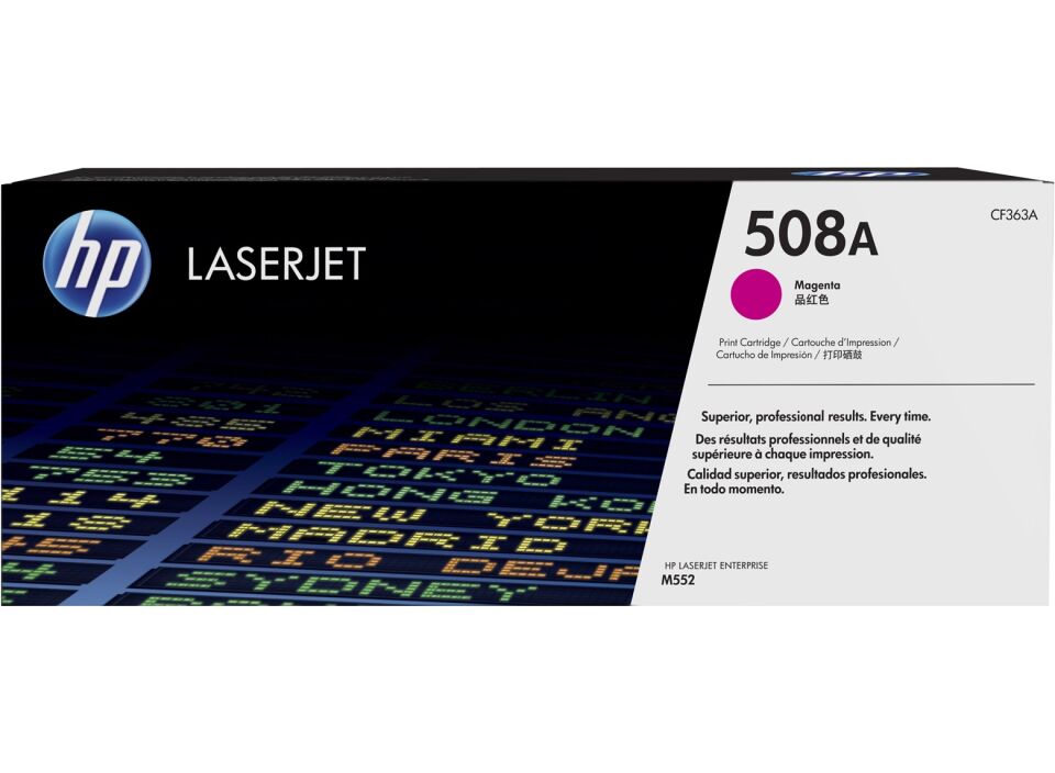 Hp 508a Magenta Kırmızı 5.000 Sayfa Toner Cf363a