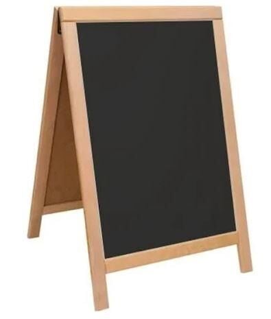 İnter Ahşap Menü Tahtası 60x90 Siyah Int-411