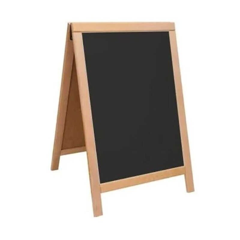 İnter Ahşap Menü Tahtası 60x90 Siyah Int-411