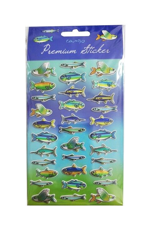 Bu-bu Puf Balık Stıcker Cas-01-009