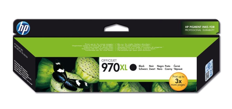 Hp 970xl Black Siyah 9.200 Sayfa Kartuş Cn625a