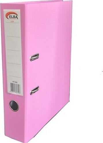 Elba Plastik Büro Klasörü Geniş Pembe Elb-66856