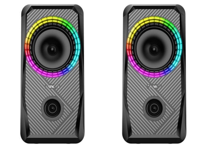 Mikado Md-s26 Joy 2.0 Multimedia 3w-2 Siyah Usb Rgb Işıklı Gaming Speaker