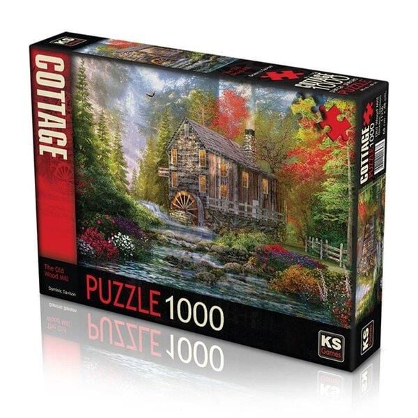 Ks Games Puzzle 1000 Parça The Old Wood Mill Dominic Davison 11356