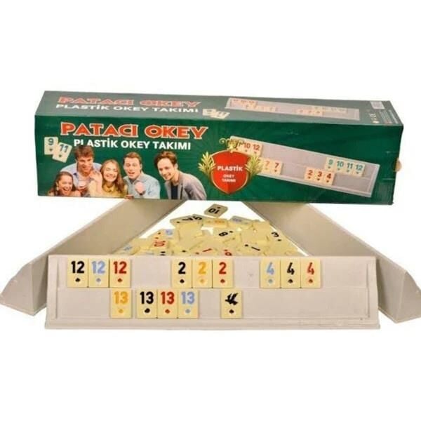 Star Patacı Okey Takımı Plastik 342862