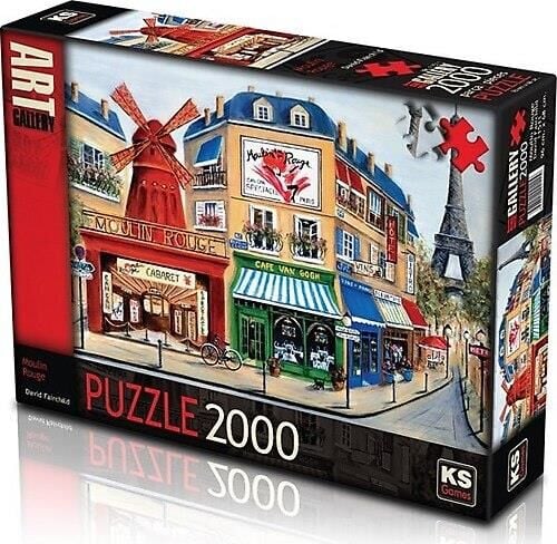 Ks Games Puzzle 2000 Parça Maulin Rouge / David Fairchild 11511