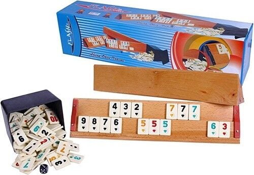 Star Flash Okey Takımı Ahşap 1010112