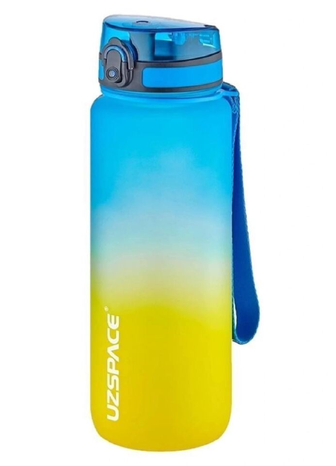 Uzspace Trıtan 800 Ml Matara Mavi- Sarı 3053-4