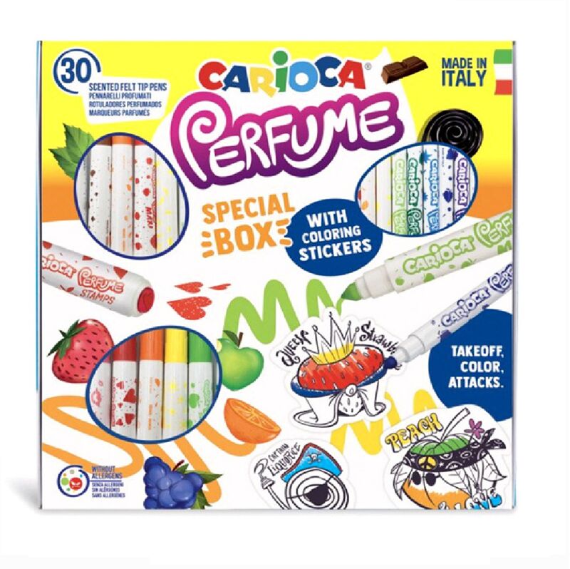 Kokulu Keçeli Kalemi Özel Set Maxi Boy Kokulu 30'lu 43082