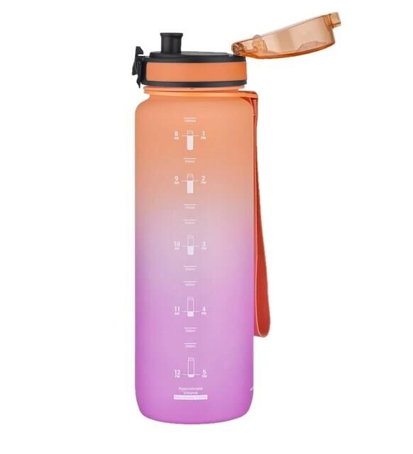 Uzspace Trıtan 800 Ml Matara Turuncu-mor 3053-4