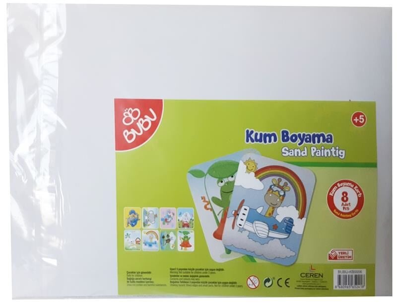 Bu-bu Kum Boyama Seti Poşetli Kb0006