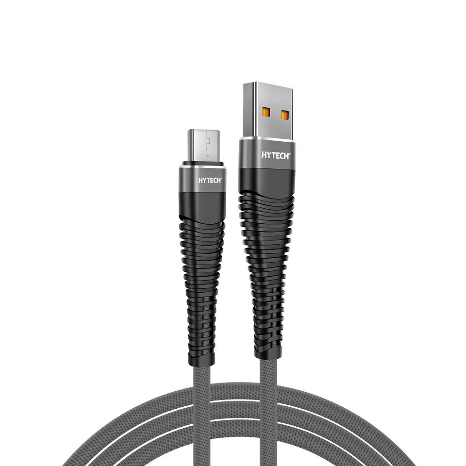 Hytech Hy-x2252m 3a Micro Usb 2mt Gri Data + Sarj Kablosu