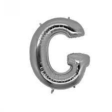 Nedi Party Marty Folyo Harf Balon 40'' Gümüş (g )