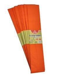 Bu-bu Krepon Kağıdı Turuncu 10'lu Paket Kr0010