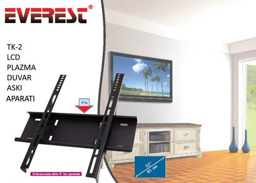Everest Tk-2 32'' Sabit Lcd Askı Aparatı