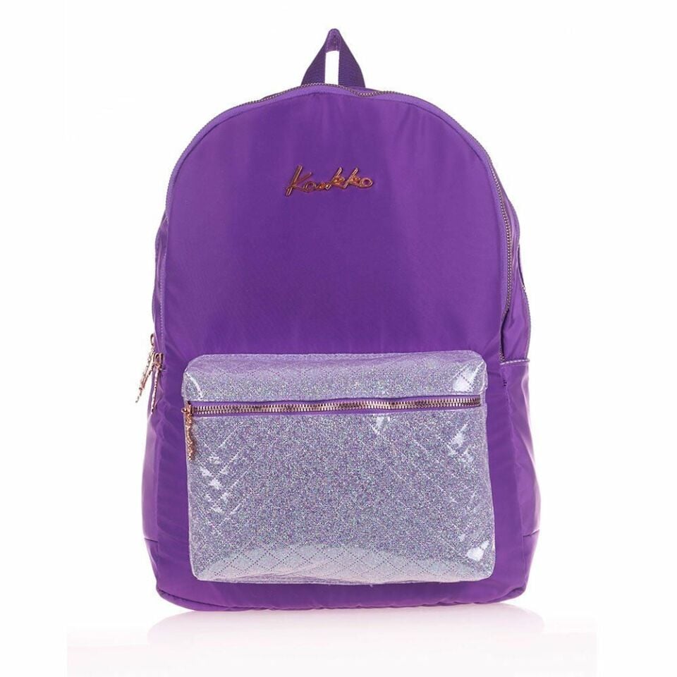 Kaukko Brıght Sırt Çantası (kapitone-mor) K1517