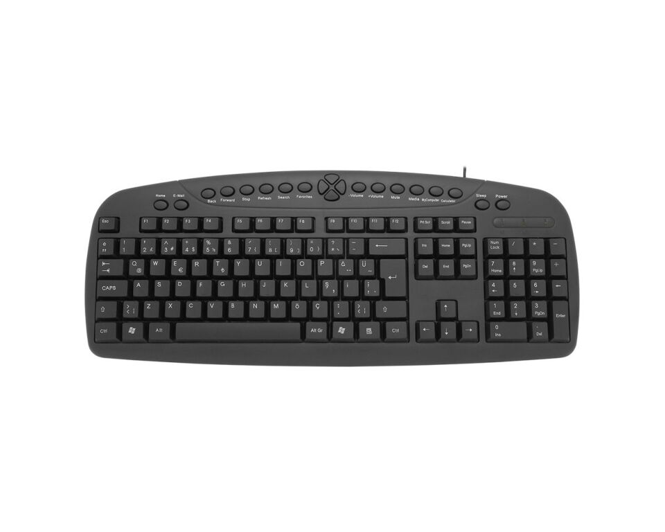 Frisby Fk-142qu Q-türkçe Kablolu Multimedia (waterprof Özelliği)