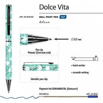 Dolce Vıta Metal Gövde Tükenmez Kalem 0,7 Kutulu