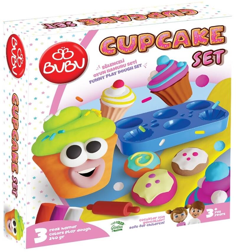 Bu-bu Oyun Hamuru Seti Cupcake (s) Oh0021
