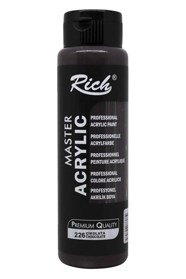Rich Master Akrilik Boya 500 Cc Çikolata Akr-500-02357