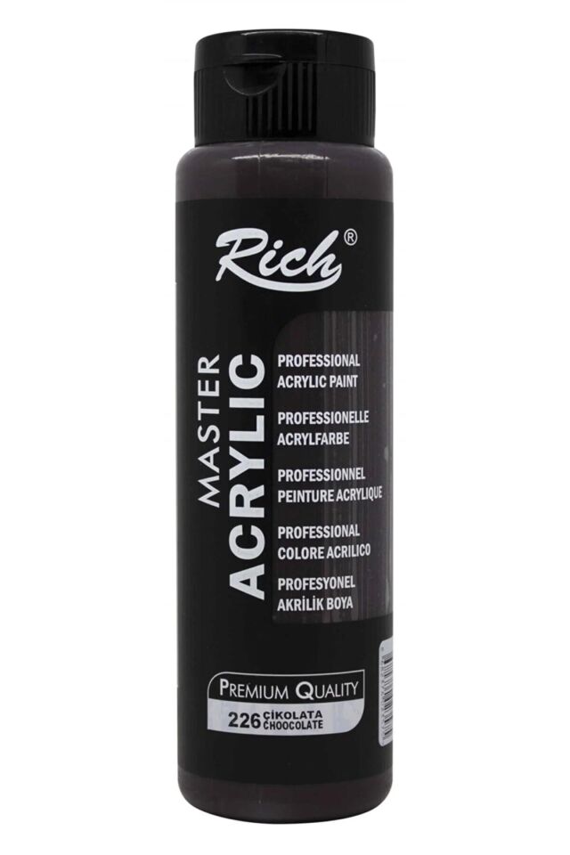 Rich Master Akrilik Boya 500 Cc Çikolata Akr-500-02357