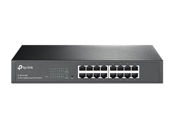 Tp-link Tl-sg1016de 16 Port 10-100-1000 Mbps Switch Çelik Kasa Easy Smart Rount