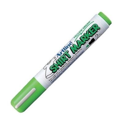 Artline Shirt Marker Tişört Markörü Uç:2,0mm Fıstık Yeşili Lv-a-ekt-2 Y.green