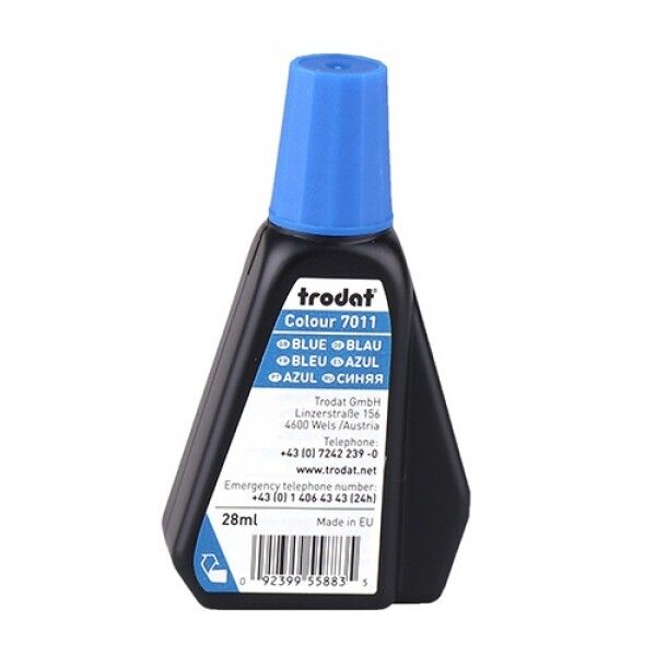 Trodat Istanpa Mürekkebi 28 Ml Mavi 1701028m1