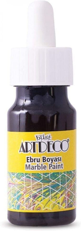 Artdeco Ebru Boyası 30ml Damlalıklı Kahverengi 15 Lv-y-016b-15