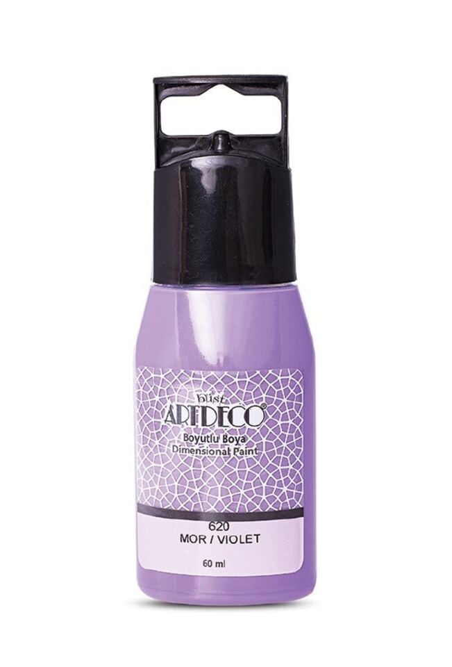 Artdeco Boyutlu Boya 60ml Mor 620 Lv-y-042c-620
